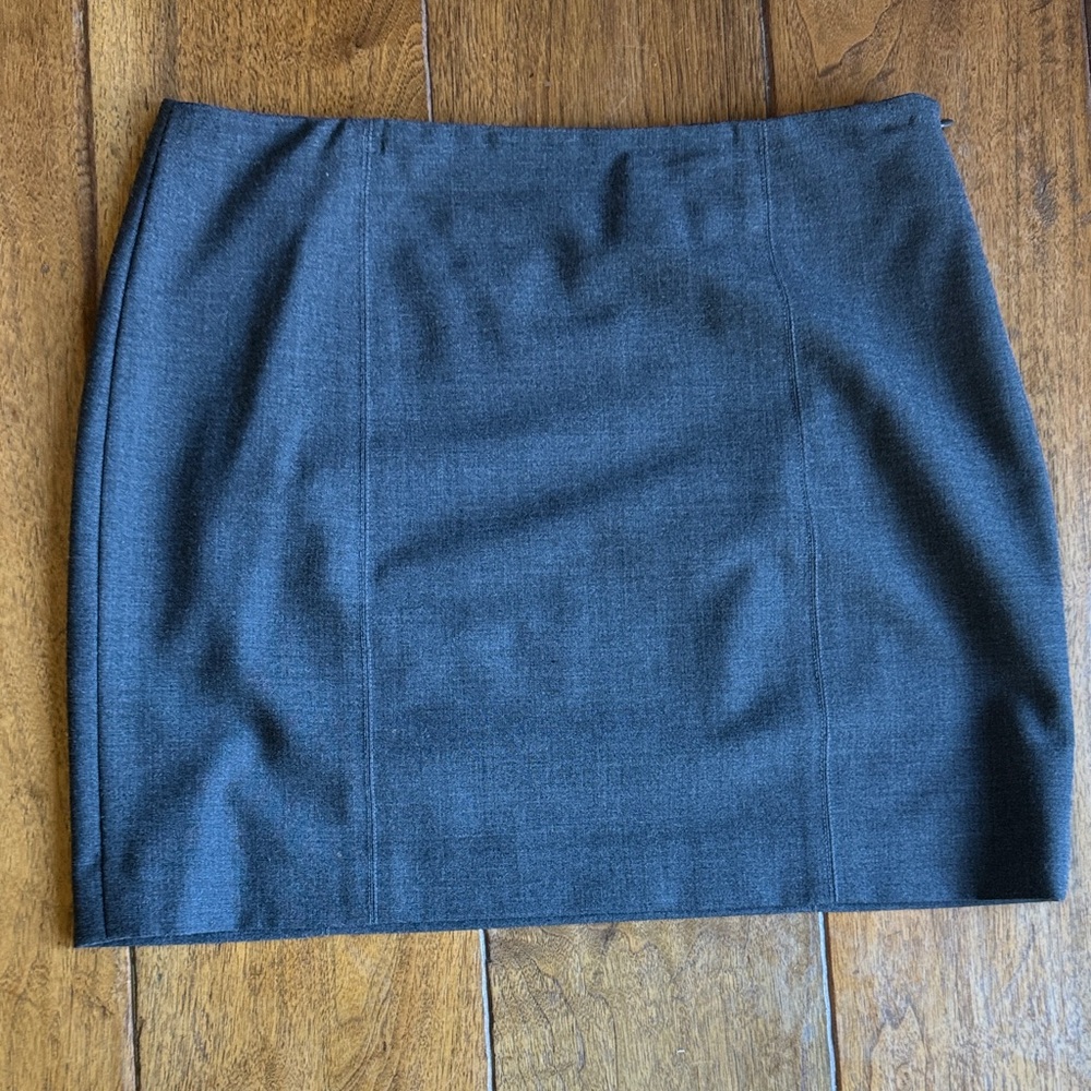 Classic Gray Women's Mini Skirt